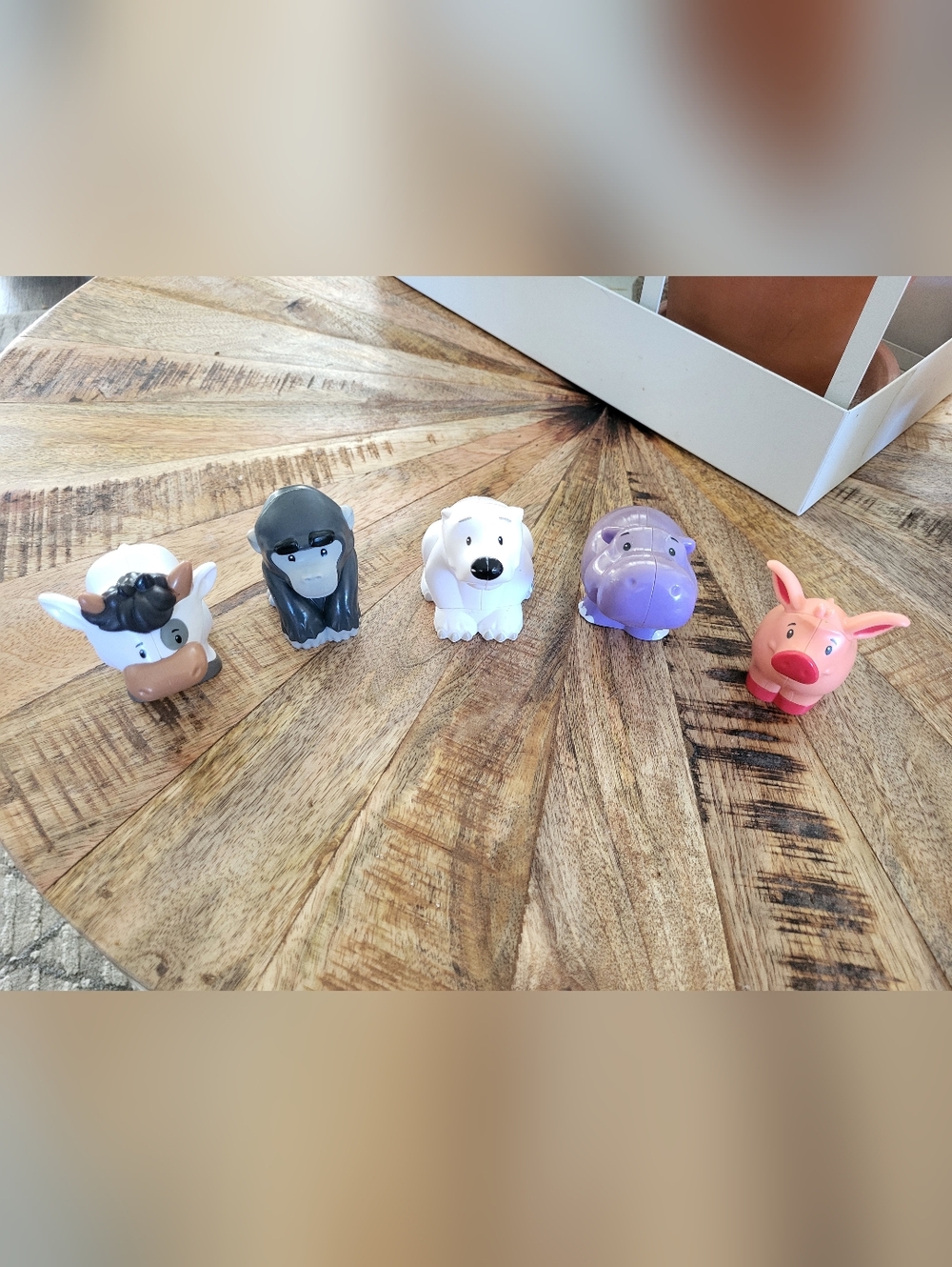 Fisher Price Little People Lot Of 5 Zoo/Barn Animals
